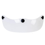 Maxbell Helmet Peak Shield Easy Installation Sun Protection Vintage Direct Replace White