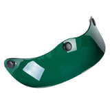 Maxbell Helmet Peak Shield Easy Installation Sun Protection Vintage Direct Replace Green