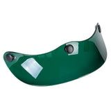 Maxbell Helmet Peak Shield Easy Installation Sun Protection Vintage Direct Replace Green