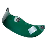 Maxbell Helmet Peak Shield Easy Installation Sun Protection Vintage Direct Replace Green