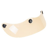 Maxbell Helmet Peak Shield Easy Installation Sun Protection Vintage Direct Replace Beige