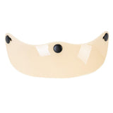 Maxbell Helmet Peak Shield Easy Installation Sun Protection Vintage Direct Replace Beige