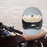 Maxbell Helmet Peak Shield Easy Installation Sun Protection Vintage Direct Replace Beige