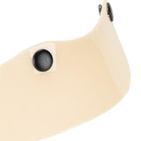 Maxbell Helmet Peak Shield Easy Installation Sun Protection Vintage Direct Replace Beige