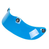 Maxbell Helmet Peak Shield Easy Installation Sun Protection Vintage Direct Replace Blue
