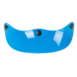 Maxbell Helmet Peak Shield Easy Installation Sun Protection Vintage Direct Replace Blue