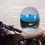 Maxbell Helmet Peak Shield Easy Installation Sun Protection Vintage Direct Replace Blue
