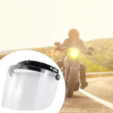Maxbell Motorcycle Helmet Lens Visor Men Practical Lightweight Replacement Sun Visor Clear