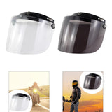 Maxbell Motorcycle Helmet Lens Visor Men Practical Lightweight Replacement Sun Visor Clear