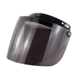 Maxbell Motorcycle Helmet Lens Visor Men Practical Lightweight Replacement Sun Visor Light Tea Color