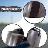Maxbell Motorcycle Helmet Lens Visor Men Practical Lightweight Replacement Sun Visor Light Tea Color