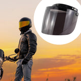 Maxbell Motorcycle Helmet Lens Visor Men Practical Lightweight Replacement Sun Visor Light Tea Color