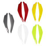 Maxbell Motorcycle Front Headlight Cover Lamp Screen for Motorcycle Accessories Gray