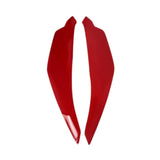 Maxbell Motorcycle Front Headlight Cover Lamp Screen for Motorcycle Accessories Red