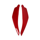 Maxbell Motorcycle Front Headlight Cover Lamp Screen for Motorcycle Accessories Red