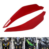 Maxbell Motorcycle Front Headlight Cover Lamp Screen for Motorcycle Accessories Red
