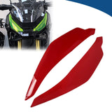 Maxbell Motorcycle Front Headlight Cover Lamp Screen for Motorcycle Accessories Red