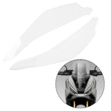 Maxbell Motorcycle Front Headlight Cover Lamp Screen for Motorcycle Accessories Clear