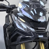 Maxbell Motorcycle Front Headlight Cover Lamp Screen for Motorcycle Accessories Clear