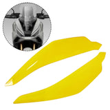 Maxbell Motorcycle Front Headlight Cover Lamp Screen for Motorcycle Accessories Yellow