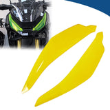 Maxbell Motorcycle Front Headlight Cover Lamp Screen for Motorcycle Accessories Yellow