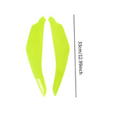 Maxbell Motorcycle Front Headlight Cover Lamp Screen for Motorcycle Accessories Green