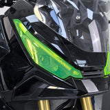 Maxbell Motorcycle Front Headlight Cover Lamp Screen for Motorcycle Accessories Green