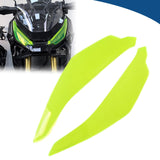 Maxbell Motorcycle Front Headlight Cover Lamp Screen for Motorcycle Accessories Green
