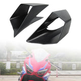 Maxbell 2x Motorcycle Side Wind Deflectors Gas Tank Side Cover Panel Air Deflectors Dark Black