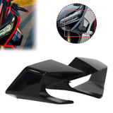 Maxbell 2x Motorcycle Side Wind Deflectors Gas Tank Side Cover Panel Air Deflectors Dark