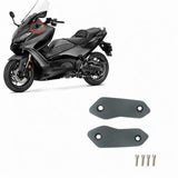 Maxbell 2 Pieces Motorcycle Mirror Block Off Plates Decoration Rearview Mirror Parts Gray