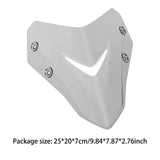 Maxbell Motorcycle Wind Deflector Universal Removable Versatile Windscreen Deflector