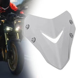 Maxbell Motorcycle Wind Deflector Universal Removable Versatile Windscreen Deflector