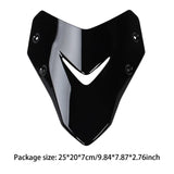 Maxbell Motorcycle Wind Deflector Universal Removable Versatile Windscreen Deflector
