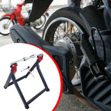 Motorcycle Wheel Balancer Heavy Duty Sturdy Motorcycle Wheel Balancing Stand Red