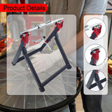 Motorcycle Wheel Balancer Heavy Duty Sturdy Motorcycle Wheel Balancing Stand Red
