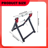 Motorcycle Wheel Balancer Heavy Duty Sturdy Motorcycle Wheel Balancing Stand Red