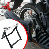 Motorcycle Wheel Balancer Heavy Duty Sturdy Motorcycle Wheel Balancing Stand Silver