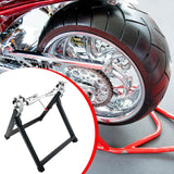 Motorcycle Wheel Balancer Heavy Duty Sturdy Motorcycle Wheel Balancing Stand Silver