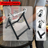 Motorcycle Wheel Balancer Heavy Duty Sturdy Motorcycle Wheel Balancing Stand Silver