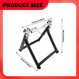 Motorcycle Wheel Balancer Heavy Duty Sturdy Motorcycle Wheel Balancing Stand Silver