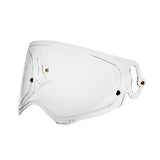 Maxbell Motorbike Helmet Visor Lens Sturdy for Tour x5 for Supplies Biking Gift White Clear