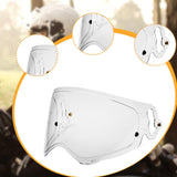 Maxbell Motorbike Helmet Visor Lens Sturdy for Tour x5 for Supplies Biking Gift White Clear