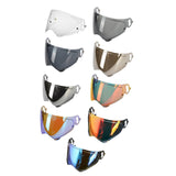 Maxbell Motorbike Helmet Visor Lens Sturdy for Tour x5 for Supplies Biking Gift White Clear