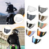 Maxbell Motorbike Helmet Visor Lens Sturdy for Tour x5 for Supplies Biking Gift White Clear