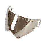 Maxbell Motorbike Helmet Visor Lens Sturdy for Tour x5 for Supplies Biking Gift Brown Silver