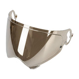 Maxbell Motorbike Helmet Visor Lens Sturdy for Tour x5 for Supplies Biking Gift Brown Silver