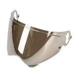 Maxbell Motorbike Helmet Visor Lens Sturdy for Tour x5 for Supplies Biking Gift Brown Silver