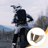 Maxbell Motorbike Helmet Visor Lens Sturdy for Tour x5 for Supplies Biking Gift Brown Silver
