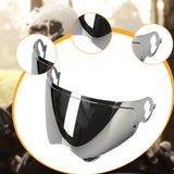Maxbell Motorbike Helmet Visor Lens Sturdy for Tour x5 for Supplies Biking Gift Silver